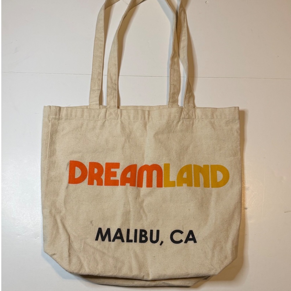 Aviator Nation x Dreamland Tote Bag Unisex Malibu CA Canvas Beach Bag